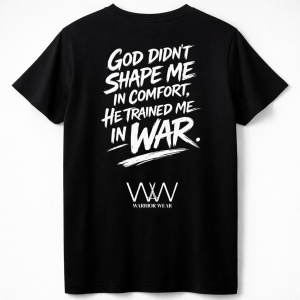 God Didn't Shape Me in Comfort - Black Mens Gym T-Shirt